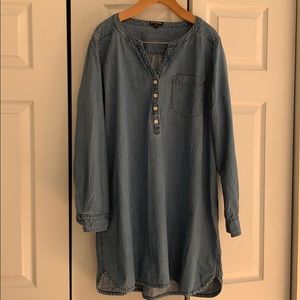 Express denim dress